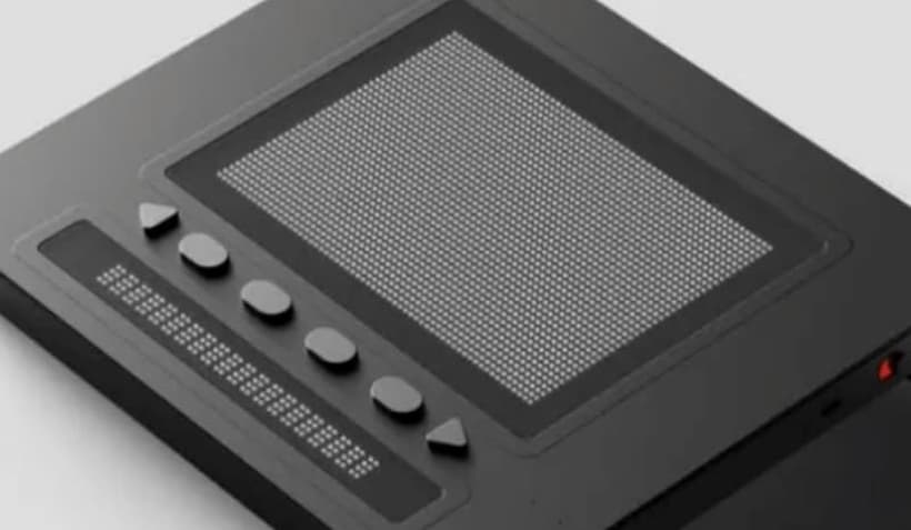 Desarrollan un dispositivo que traduce imágenes y webs a braille con IA
