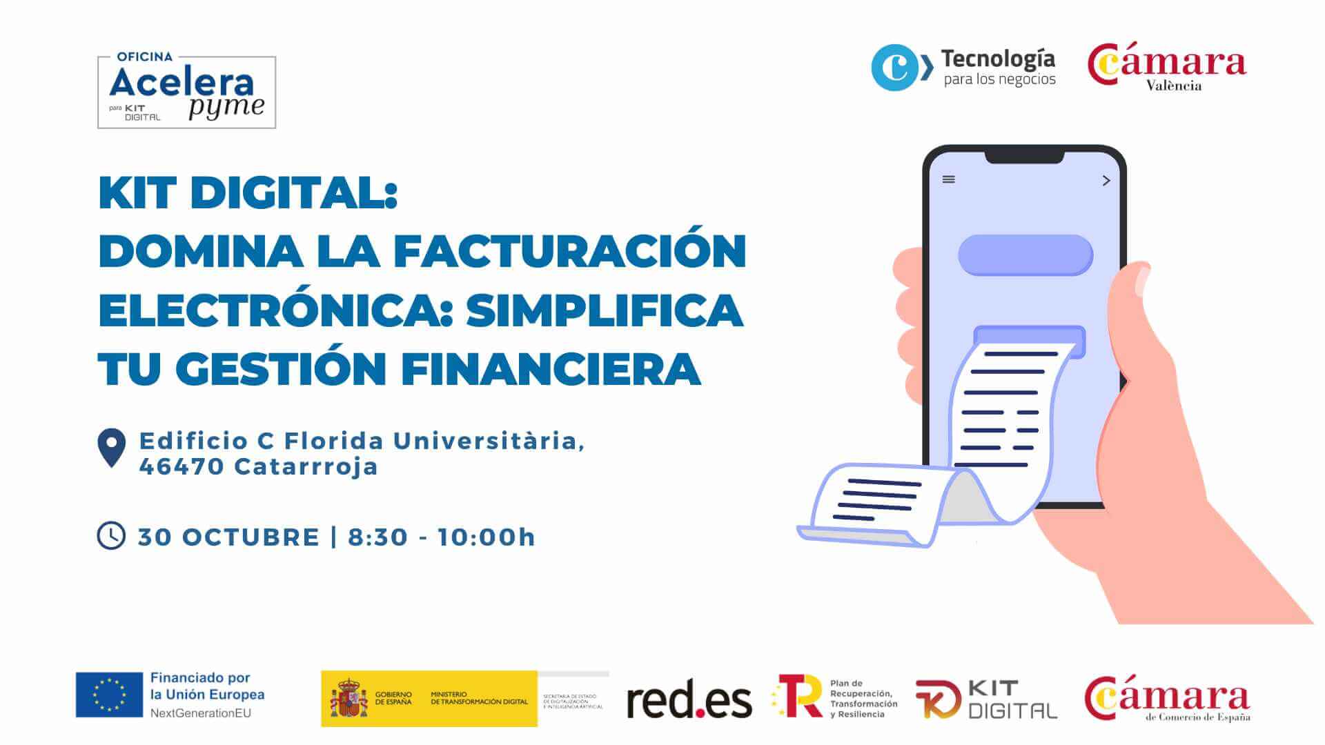 WEBINAR   | Kit Digital: Domina la Facturación Electrónica: Prepárate para la llegada de VeriFactu