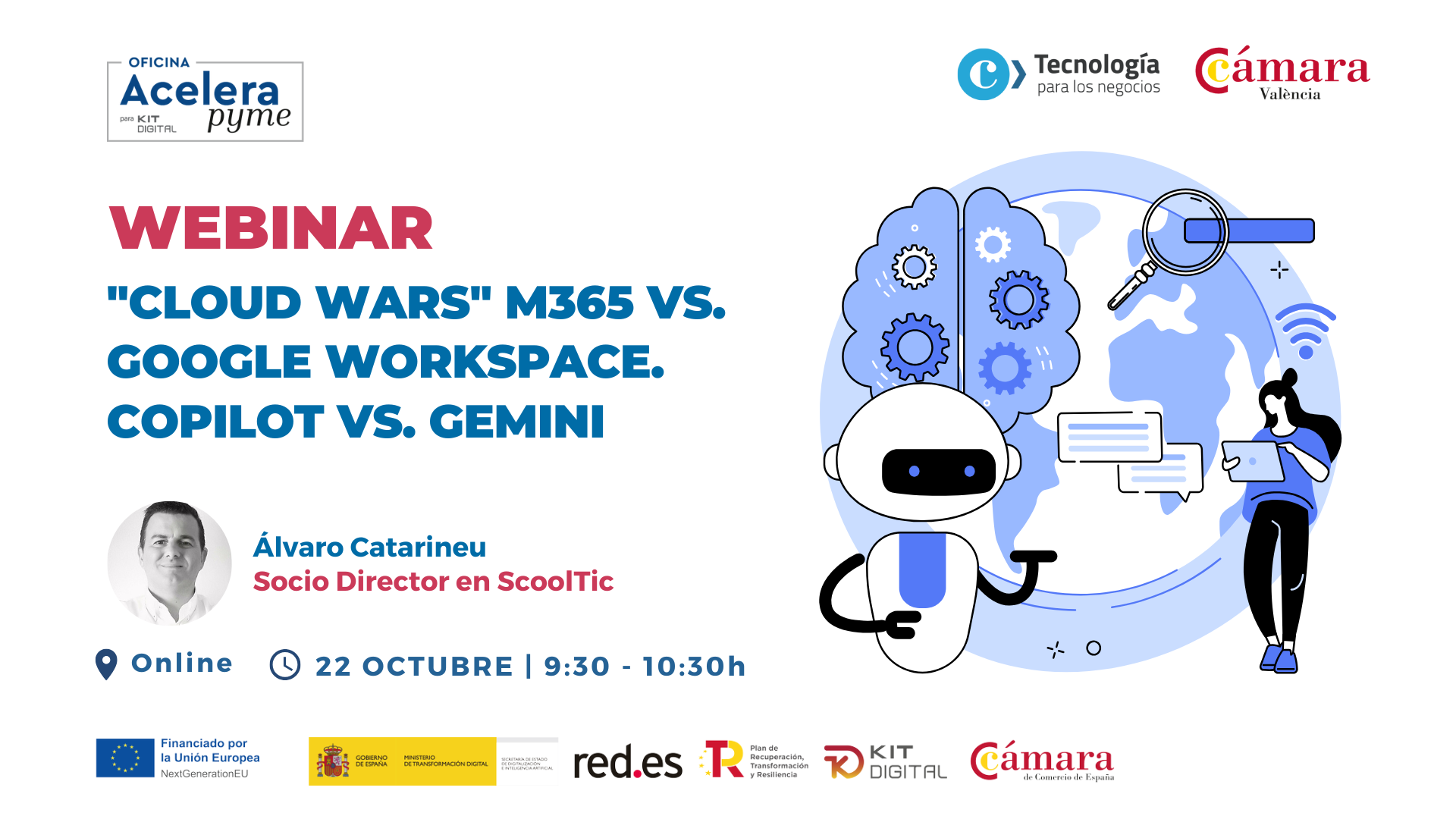 WEBINAR   | Cloud Wars – M365 vs. Google Workspace. Copilot vs. Gemini