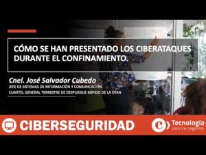 Cómo se han presentado los CIBERATAQUES durante el CONFINAMIENTO | Cnel. José Salvador Cubedo