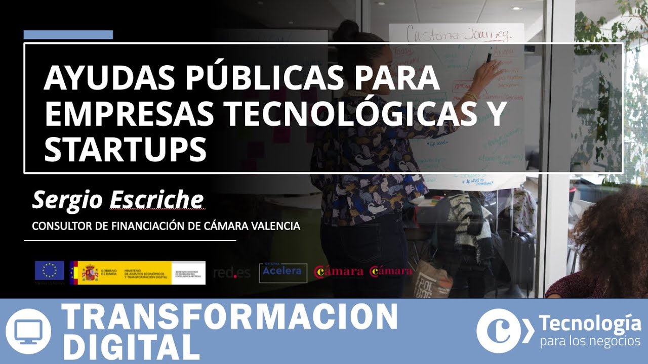 Webinar | AYUDAS PÚBLICAS para empresas tecnológicas y startups