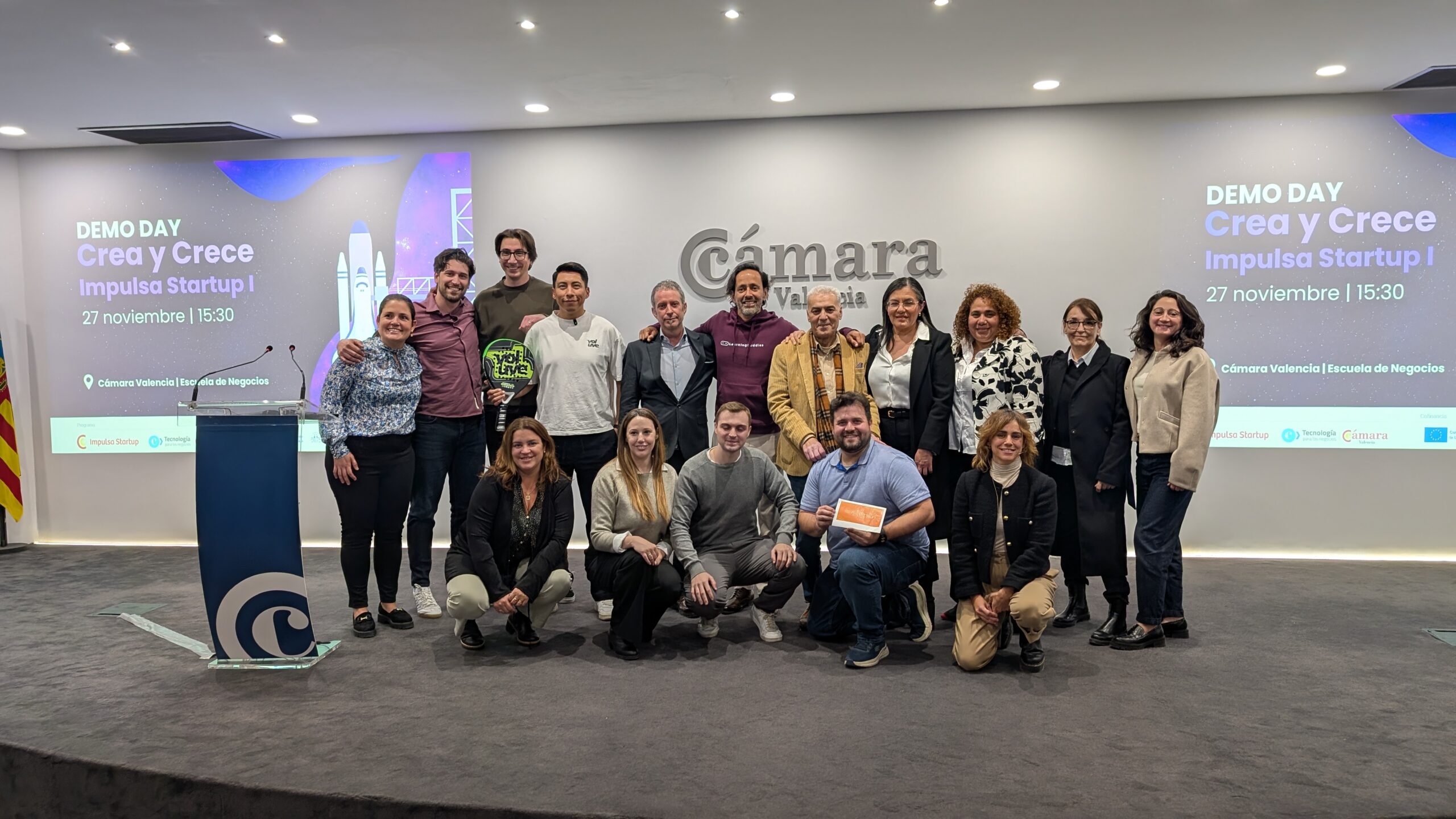 Crea y Crece celebra sus Demo Days con doble jornada de talento emprendedor en València