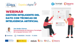 Gestión Inteligente del Dato con técnicas de Inteligencia Artificial.