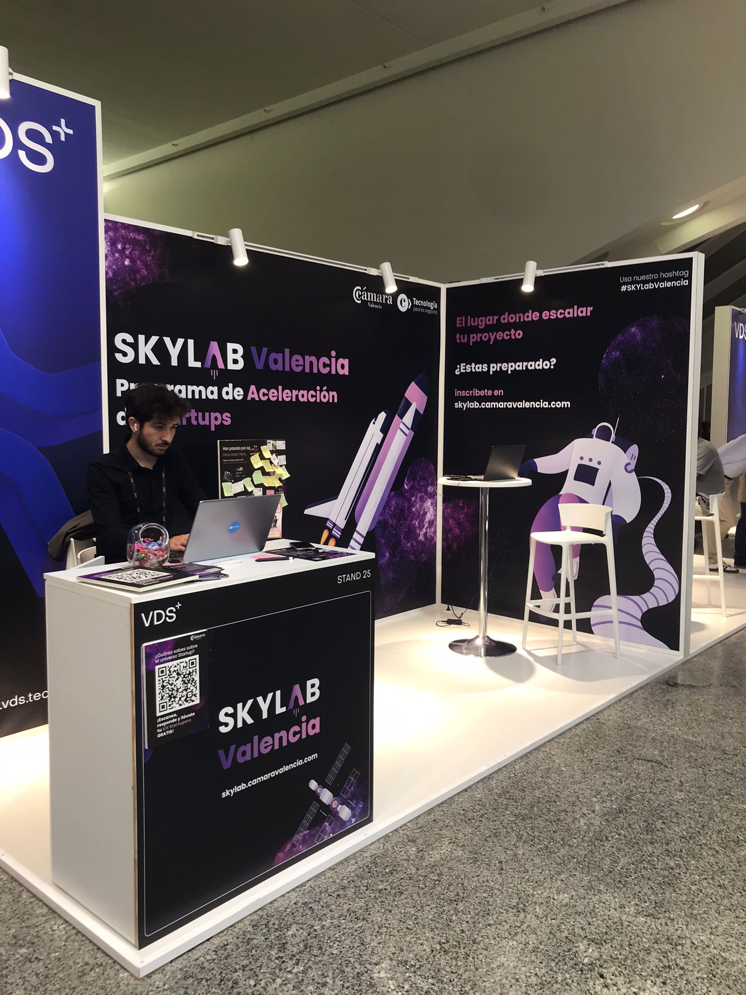 Nuestros programas de aceleración de startups SKYLab y Crea y Crece estuvieron presentes en el VDS
